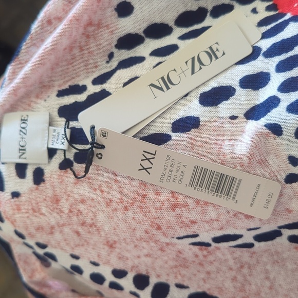 NIC & ZOE Art Scene 4-Way Cardigan  ~ NWT - Picture 6 of 9